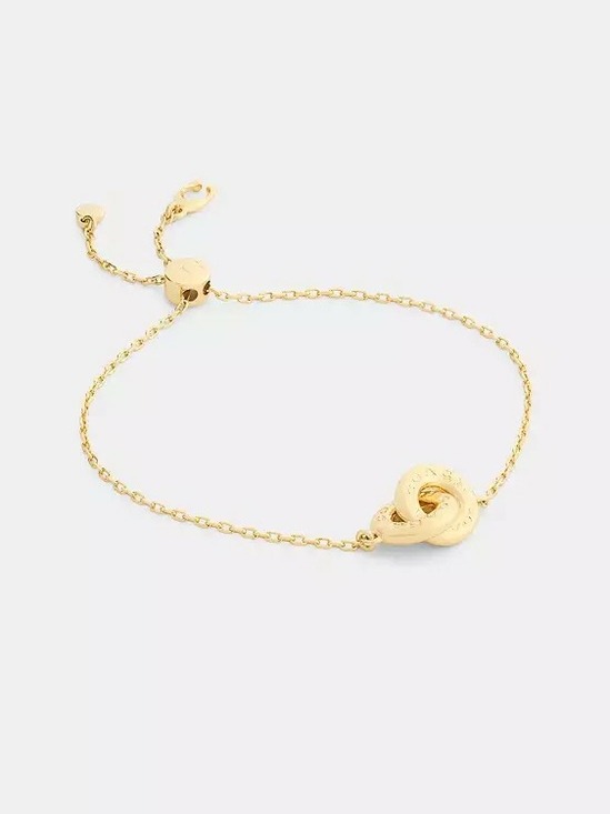 Coach Jewelry - Coach Gold Knot Slider Bracelet - Women Jewelry